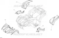 Kit de guardabarros y panele central