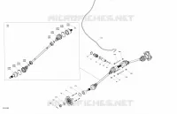 Eje de transmisión trasero