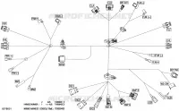 08- ARNÉS ELÉCTRICO - CONSOLE WIRING HARNESS - 710008430