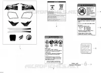 Accesorios y calcomanías