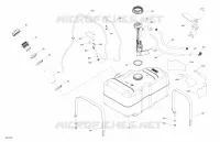 Motor - DEPOSITO DE GASOLINA