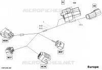 ARNÉS ELÉCTRICO, PARTE DELANTERA