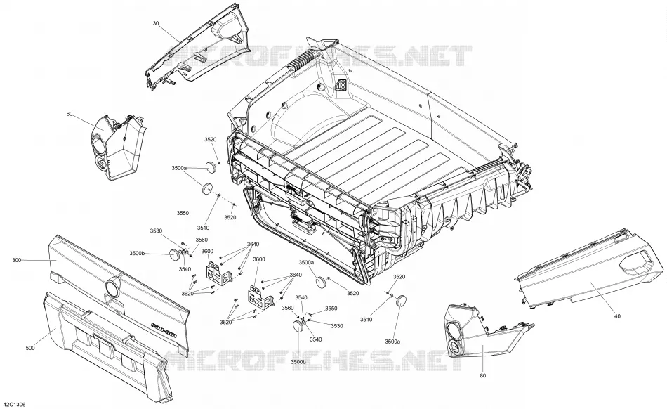 Caja de carga trasera