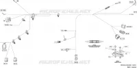 08- ARNÉS ELÉCTRICO - WIRING VOLTAGE REGULATOR - 710008410