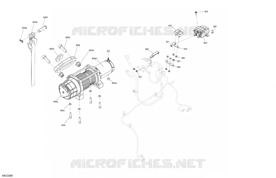 08- ARNÉS ELÉCTRICO - WINCH