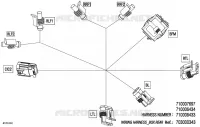 08- ARNÉS ELÉCTRICO - WIRING HARNESS BOX REAR - 710006434