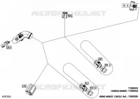 08- ARNÉS ELÉCTRICO - CONSOLE WIRING HARNESS - 710008434