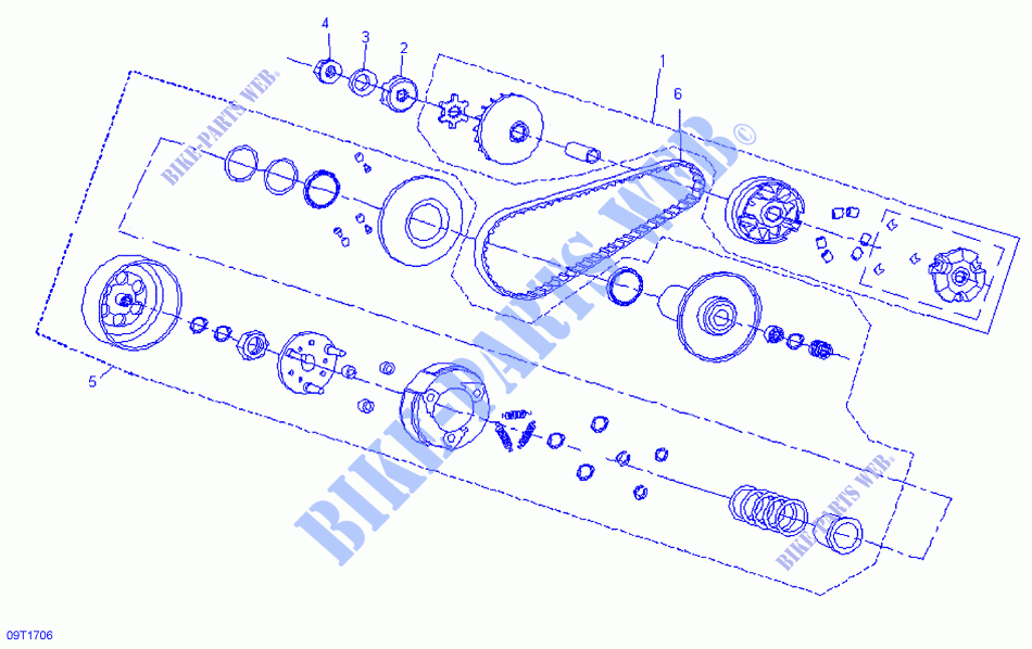 Embrague para Can-Am 00- Model Numbers 2021