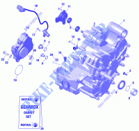 Caja de cambios y componentes para Can-Am OUTLANDER 6X6 650 2020