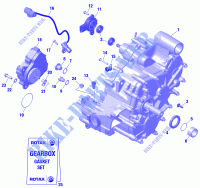 Caja de cambios y componentes para Can-Am OUTLANDER X MR 1000R 2020