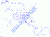 Cubierta CVT y arranque a patada para Can-Am MINI DS 90 2015