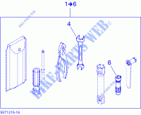 Caja de herramientas para Can-Am DS X XC / X MX 450 2015