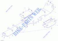 Placa de deslizamiento para Can-Am OUTLANDER 6X6 650 2015