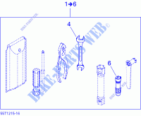 Caja de herramientas para Can-Am DS X XC / X MX 450 2014