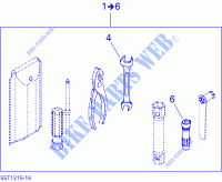 Caja de herramientas para Can-Am DS 450 2012