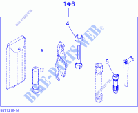 Caja de herramientas para Can-Am DS  X XC / X MX 450 2012