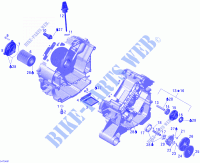Lubricación del motor para Can-Am OUTLANDER XT 800 2006