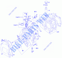 Cigüeñal, pistón y cilindro para Can-Am RALLY 175 2006