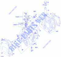Cigüeñal, pistón y cilindro para Can-Am RALLY 175 2005