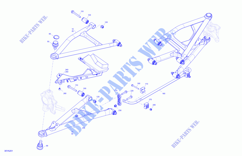 SUSPENSIÓN DELANTERA para Can-Am SPYDER F3 T (BUILT AFTER 09/2020) 2021