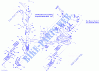 CARROCERÍA ACCESORIOS reposapiés izquierdo para Can-Am SPYDER F3 SE6 2015