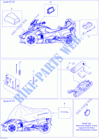 Caja de herramientas para Can-Am SPYDER RT-S SE6 2014