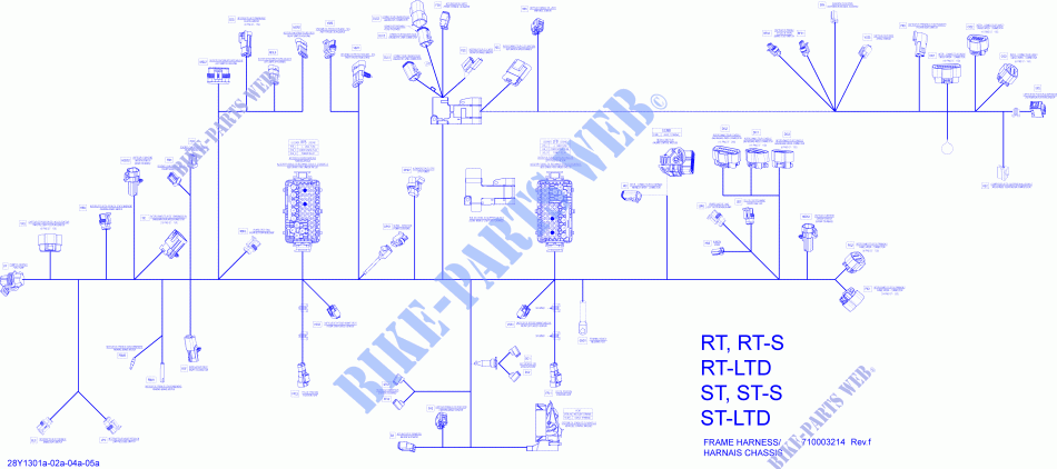 INSTALACION ELECTRICA de BASTIDOR para Can-Am SPYDER ST LIMITED SE5 2013
