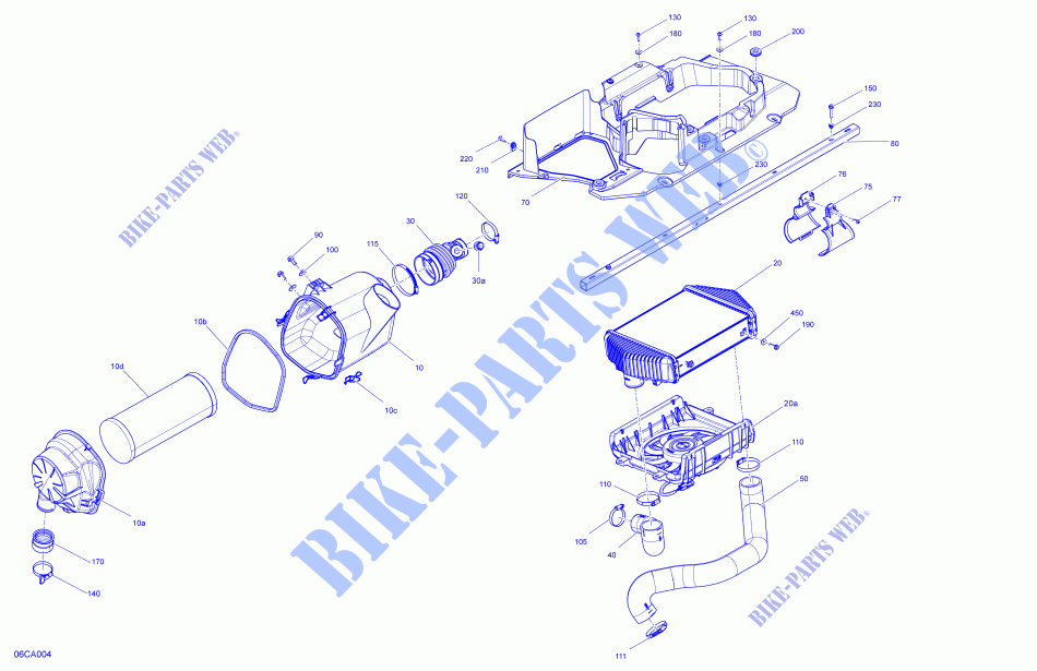 Motor   ADMISION para Can-Am MAVERICK TURBO RR X MR 2021