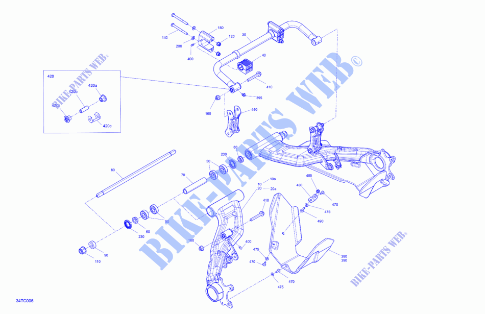 05  Suspension   Rear Components para Can-Am Outlander XXC 1000R EFI 2023