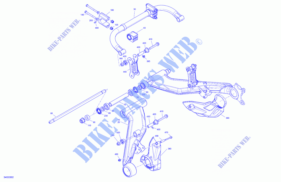 05  Suspension   Rear Components para Can-Am Outlander DPS 570 EFI 2023