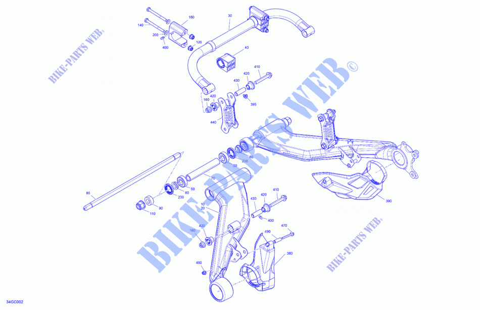 05  Suspension   Rear Components para Can-Am Outlander MAX XT 570 EFI 2023
