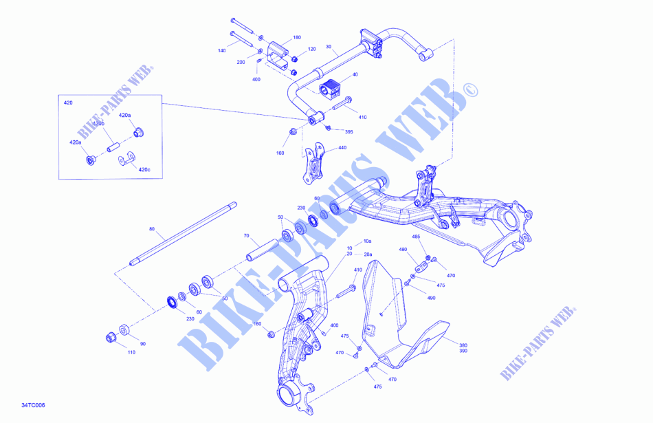 05  Suspension   Rear Components para Can-Am Outlander XXC 1000 EFI 2023