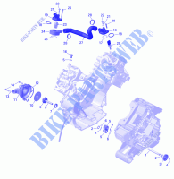 01  ROTAX   Engine Cooling para Can-Am Outlander 6X6 XU+ 650 EFI 2023